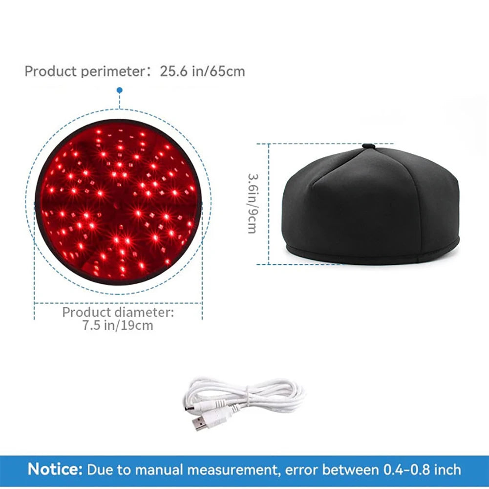 120-LED Red & Infrared Light Helmet