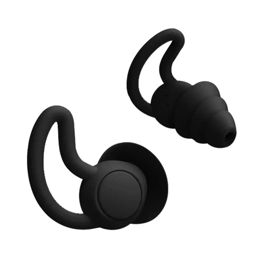 Reusable 3-Layer Silicone Ear Plugs