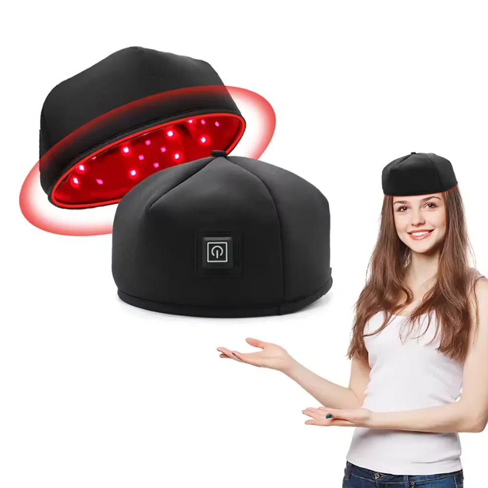120-LED Red & Infrared Light Helmet