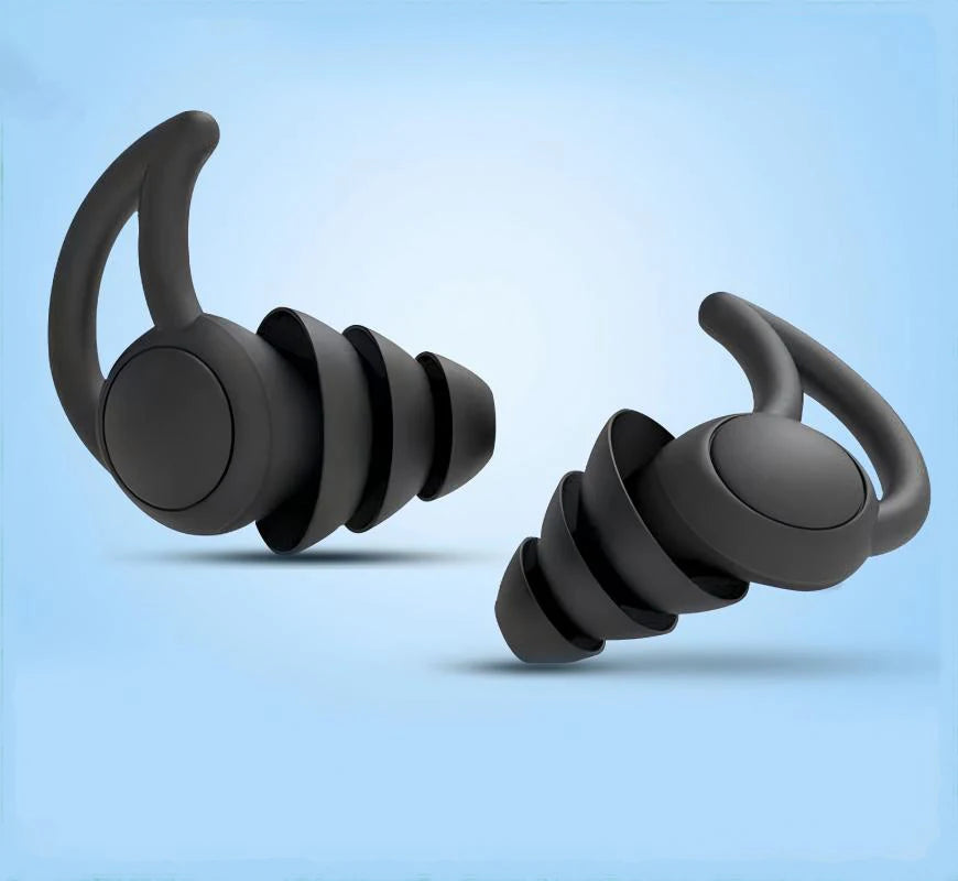 Reusable 3-Layer Silicone Ear Plugs