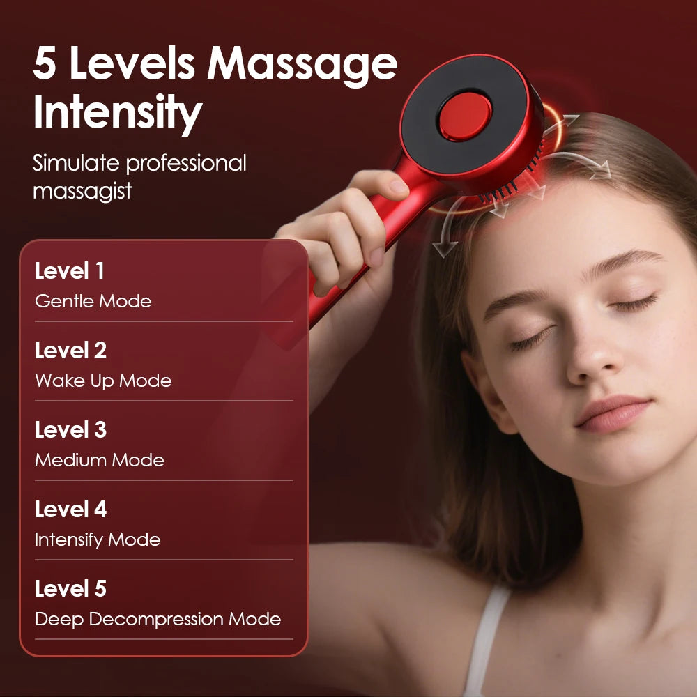 Electric Scalp Massage Comb