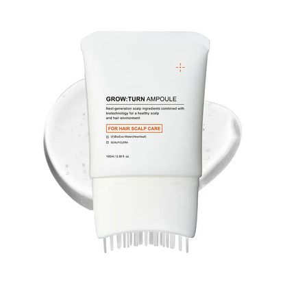 Korean Hair Serum with Scalp Brush
