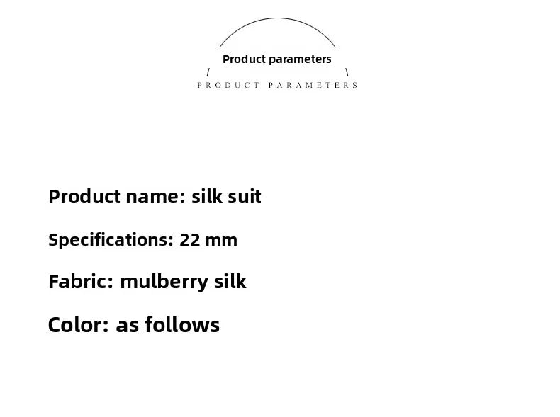 22-Momme Mulberry Silk Pajamas