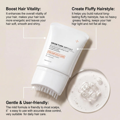 Volumizing Hair Serum with Scalp Brush