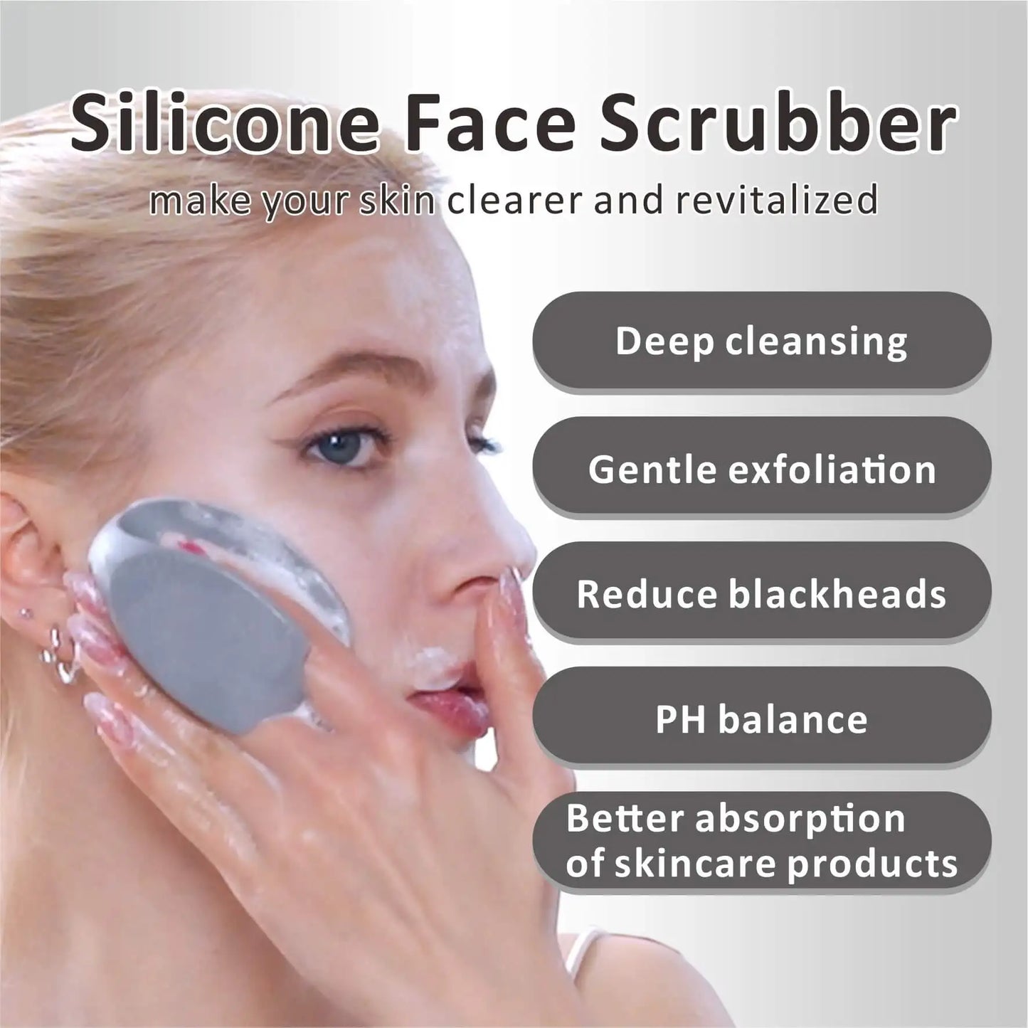 Silicone Face Scrubber
