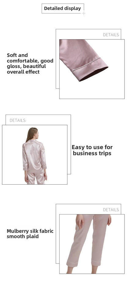 22-Momme Mulberry Silk Pajamas