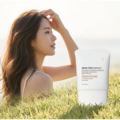 Korean Hair Serum with Scalp Brush