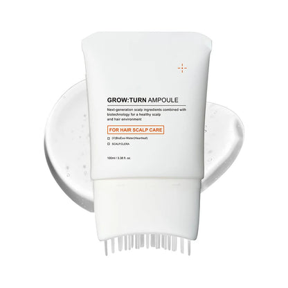 Korean Hair Serum with Scalp Brush