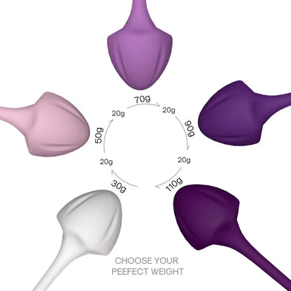Weighted Silicone Ben Wa Balls