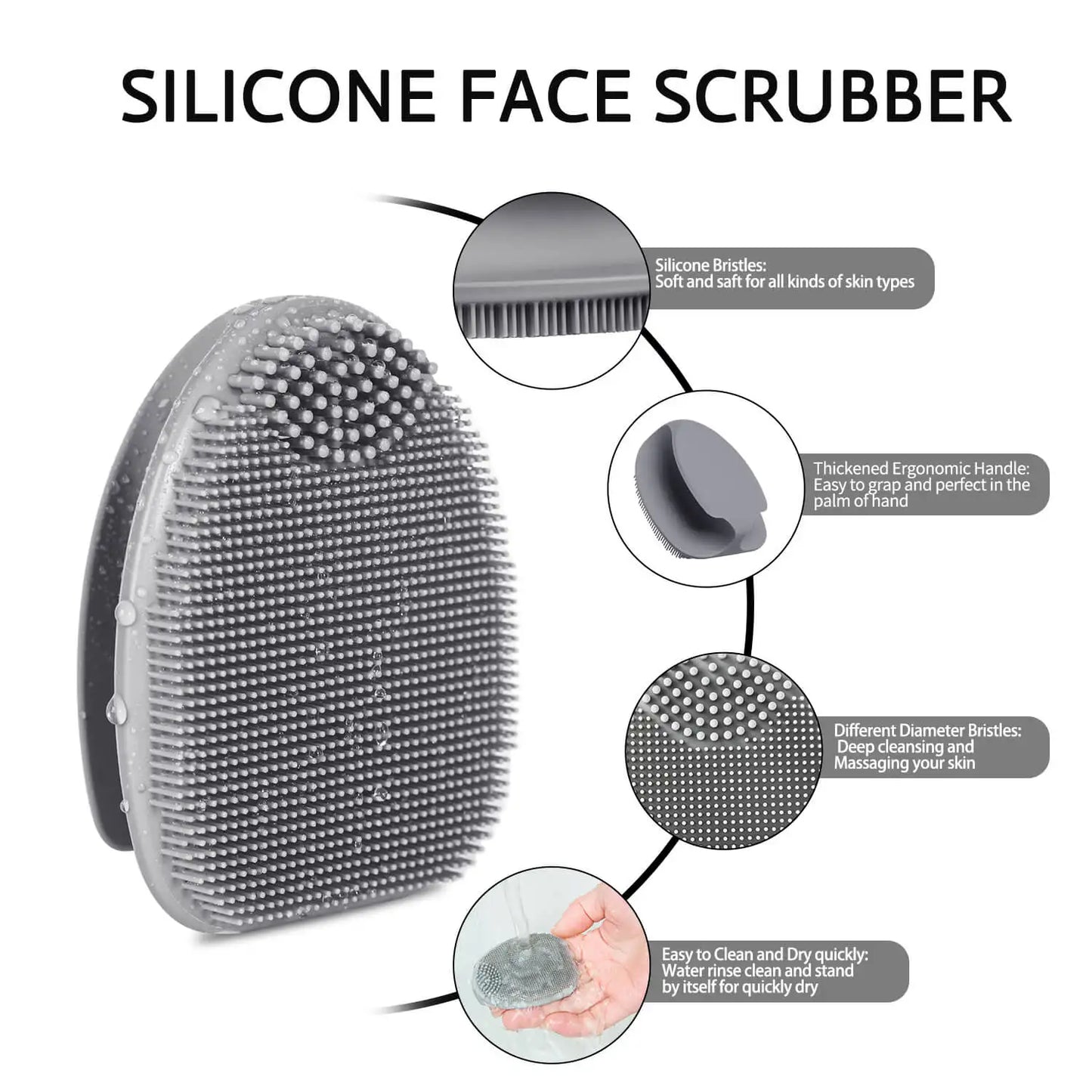 Silicone Face Scrubber