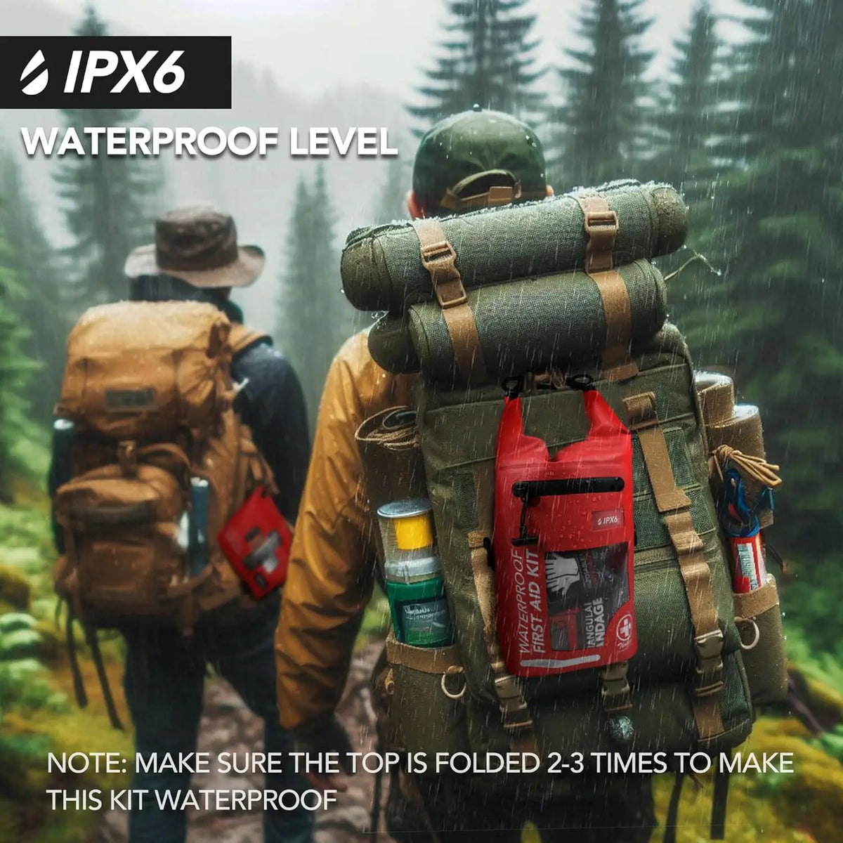 HydroGuard 250-Piece Waterproof Emergency First Aid Kit