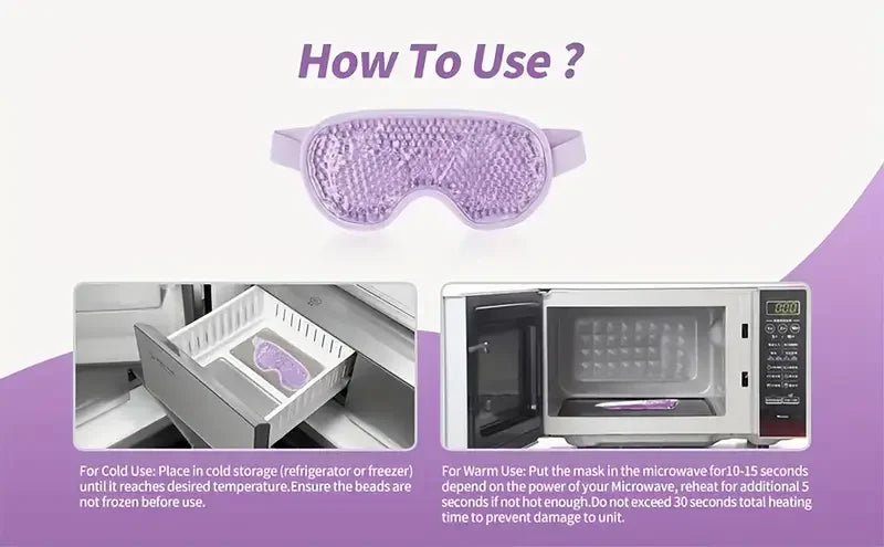 Reusable Gel Cooling Eye Mask