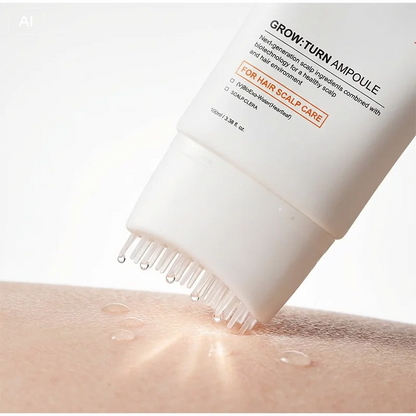 Korean Hair Serum with Scalp Brush