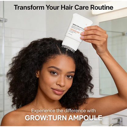 Korean Hair Serum with Scalp Brush