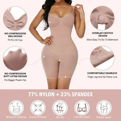 Seamless Tummy Control Bodysuit