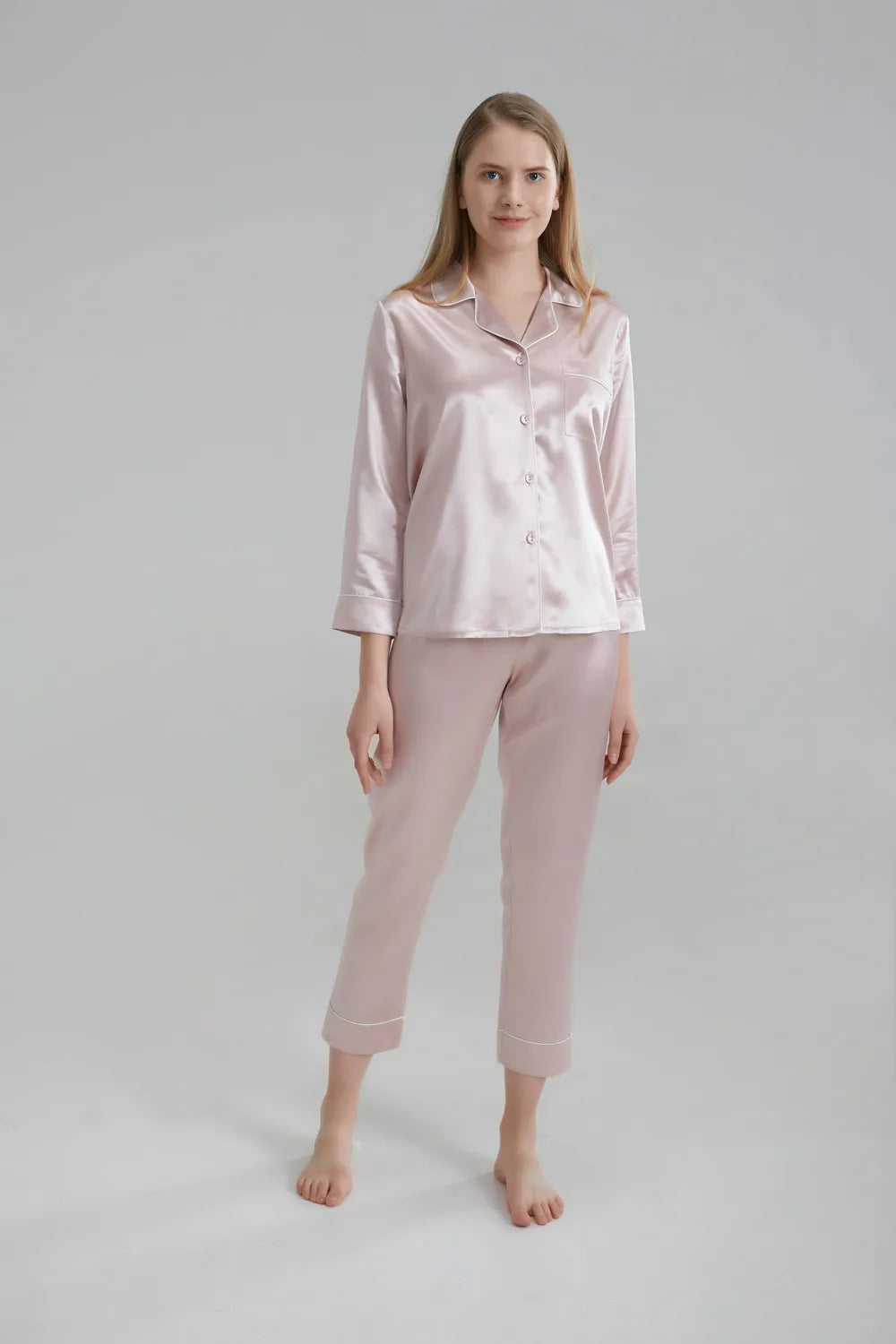 22-Momme Mulberry Silk Pajamas