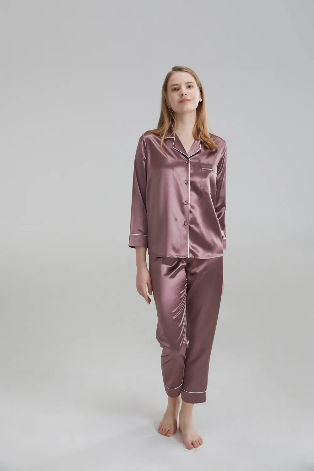 22-Momme Mulberry Silk Pajamas