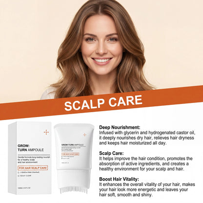Volumizing Hair Serum with Scalp Brush