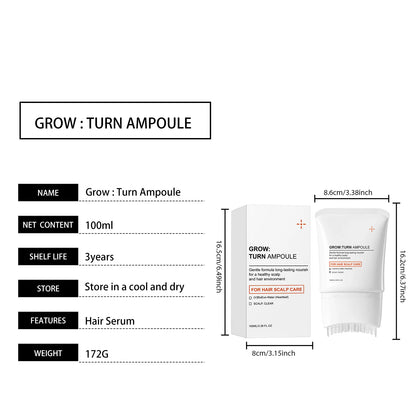 Volumizing Hair Serum with Scalp Brush