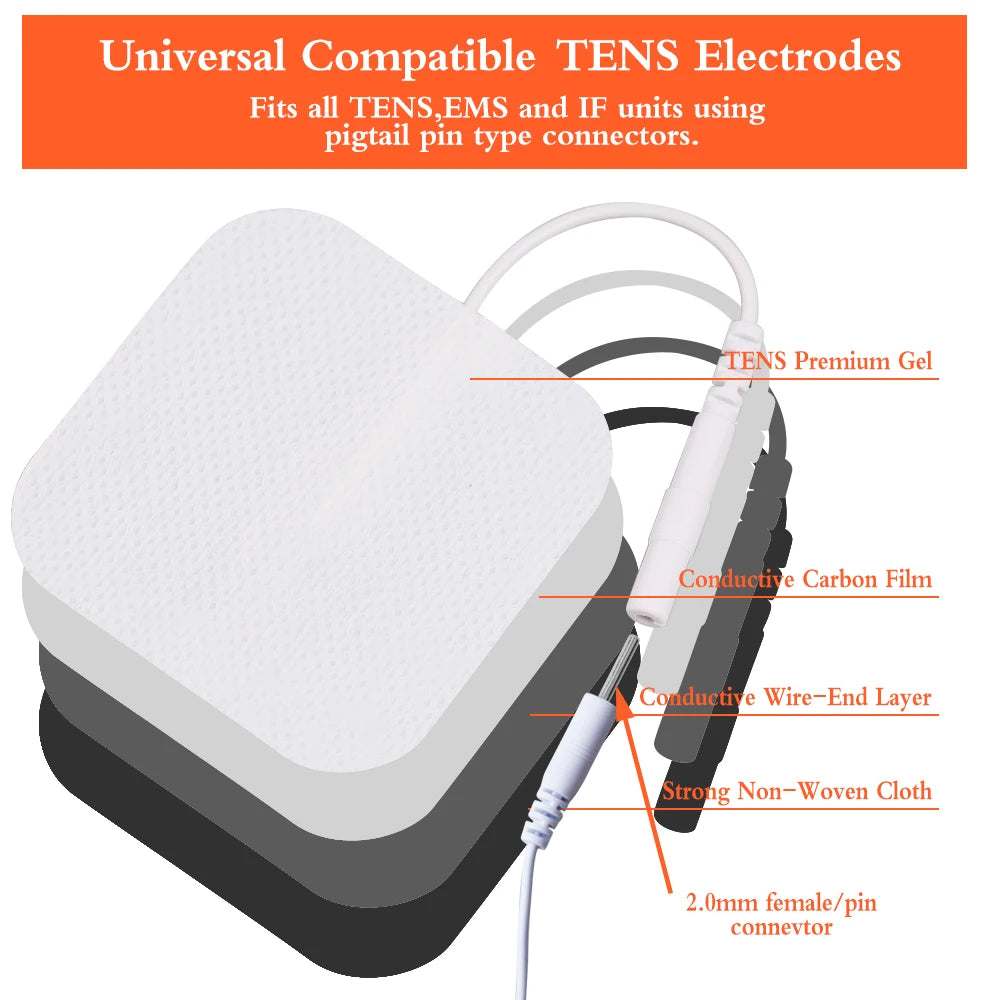 Premium TENS/EMS Electrode Pads
