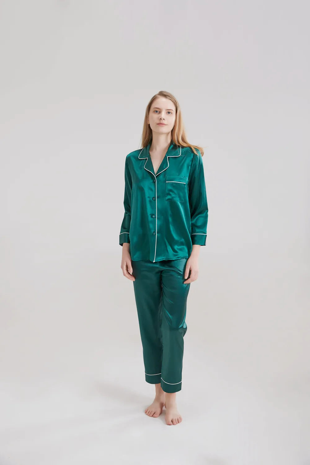 22-Momme Mulberry Silk Pajamas