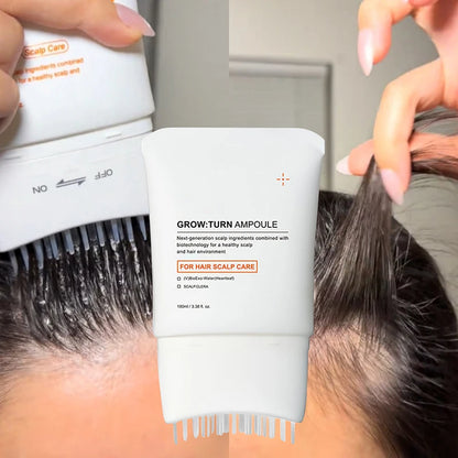 Korean Hair Serum with Scalp Brush