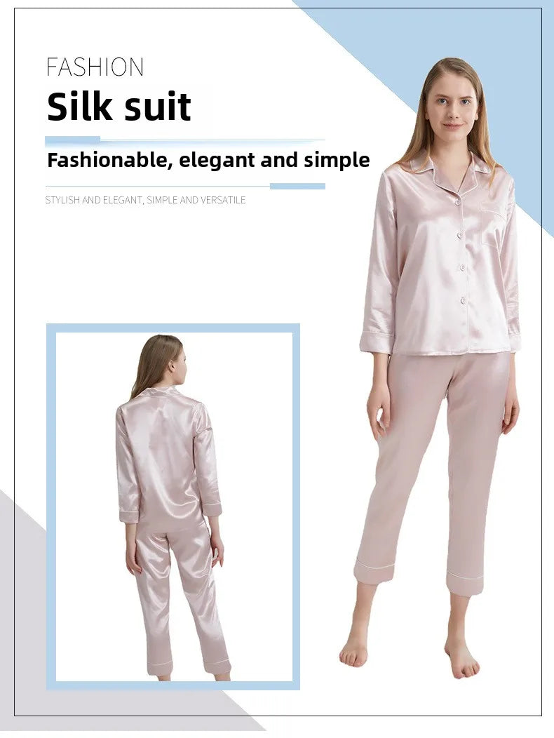 22-Momme Mulberry Silk Pajamas