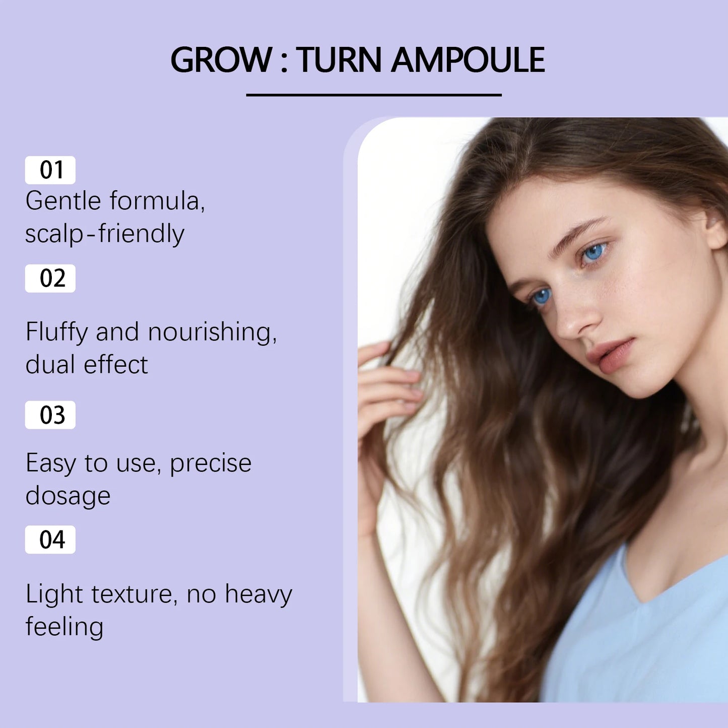 Volumizing Hair Serum with Scalp Brush