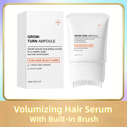 Volumizing Hair Serum with Scalp Brush