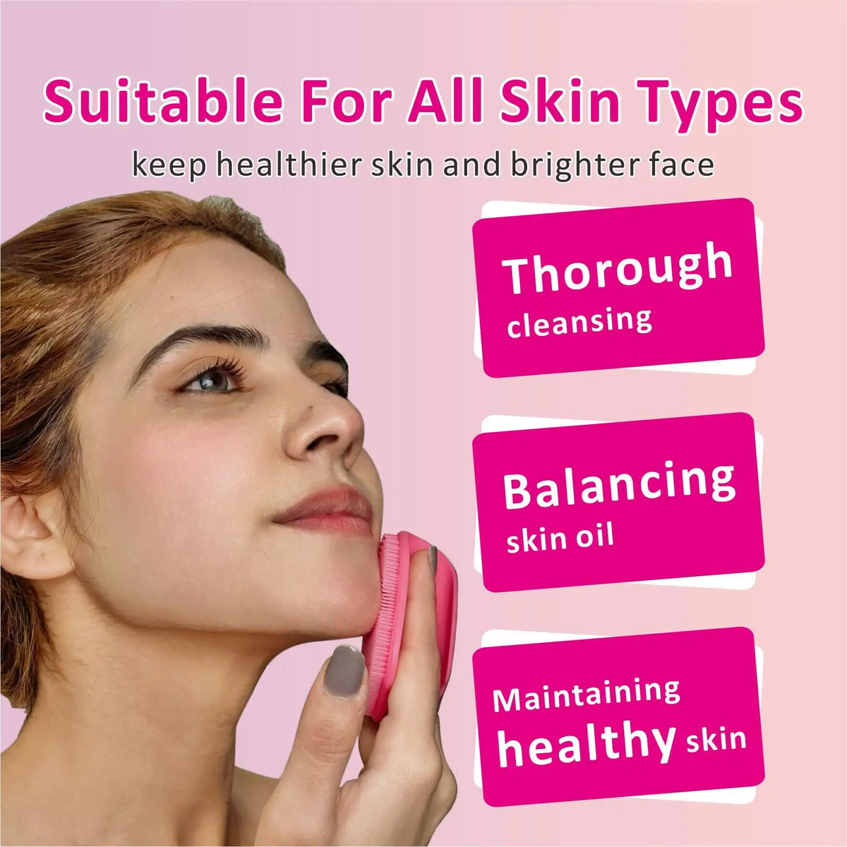 Silicone Face Scrubber