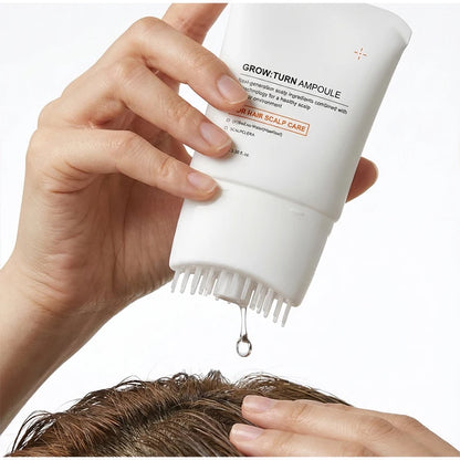 Korean Hair Serum with Scalp Brush