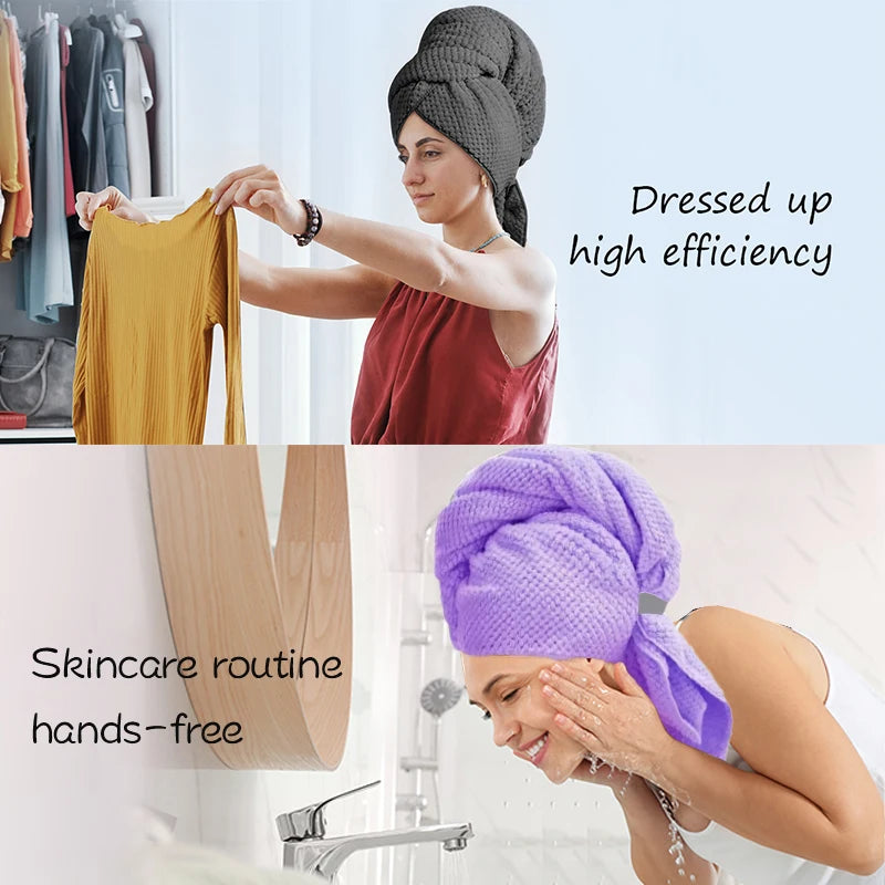 Microfiber Hair Towel Wrap