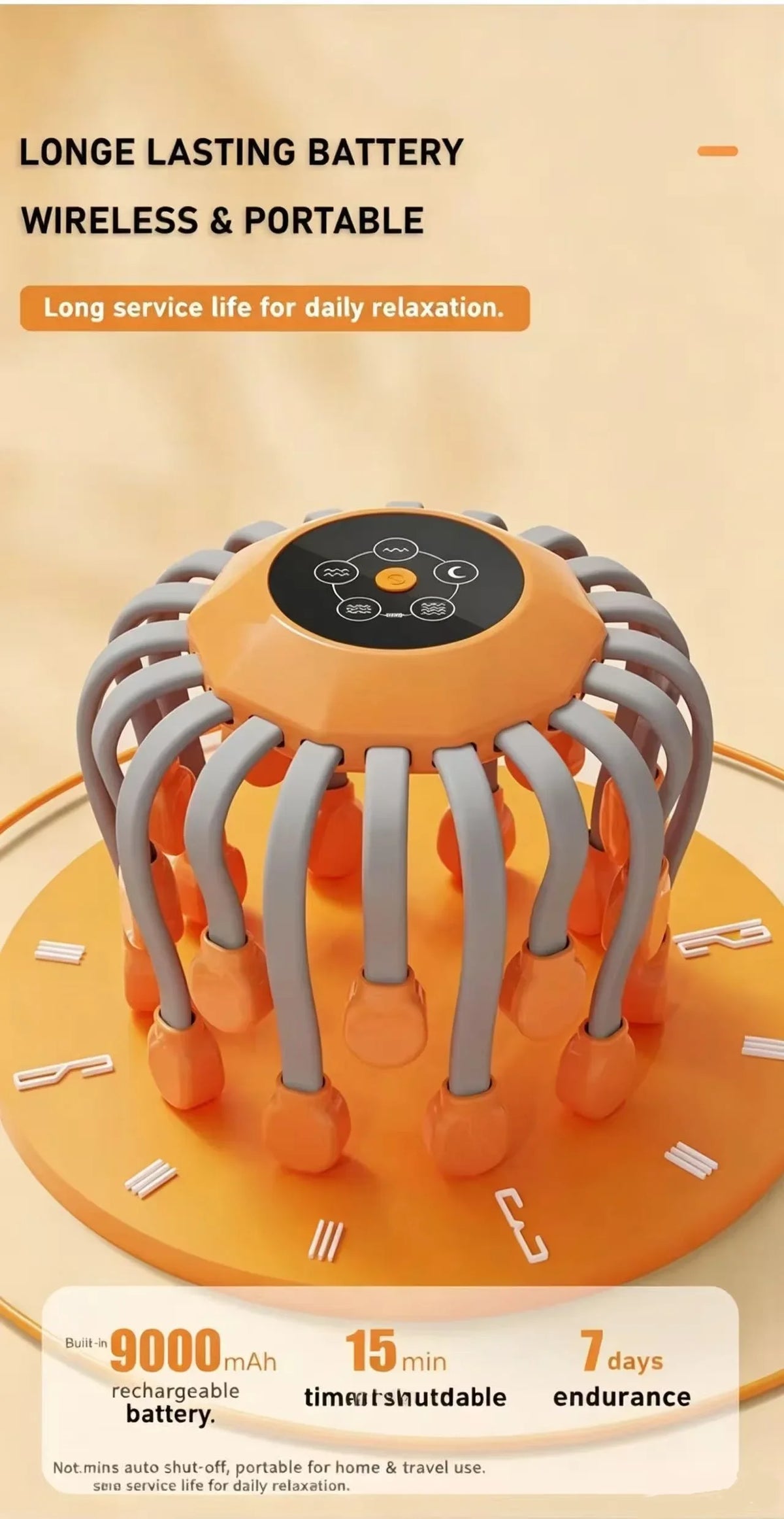 Wireless Scalp Massager