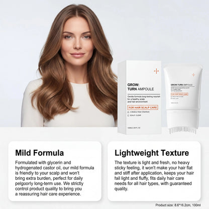 Volumizing Hair Serum with Scalp Brush