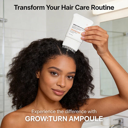 Korean Hair Serum with Scalp Brush
