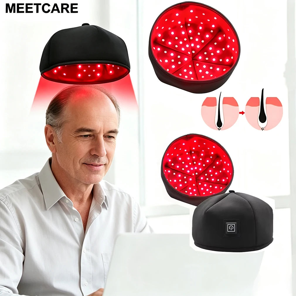 120-LED Red & Infrared Light Helmet